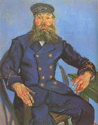 Vincent Van Gogh Portrait of the Postman Joseph Roulin (nn04) oil painting reproduction